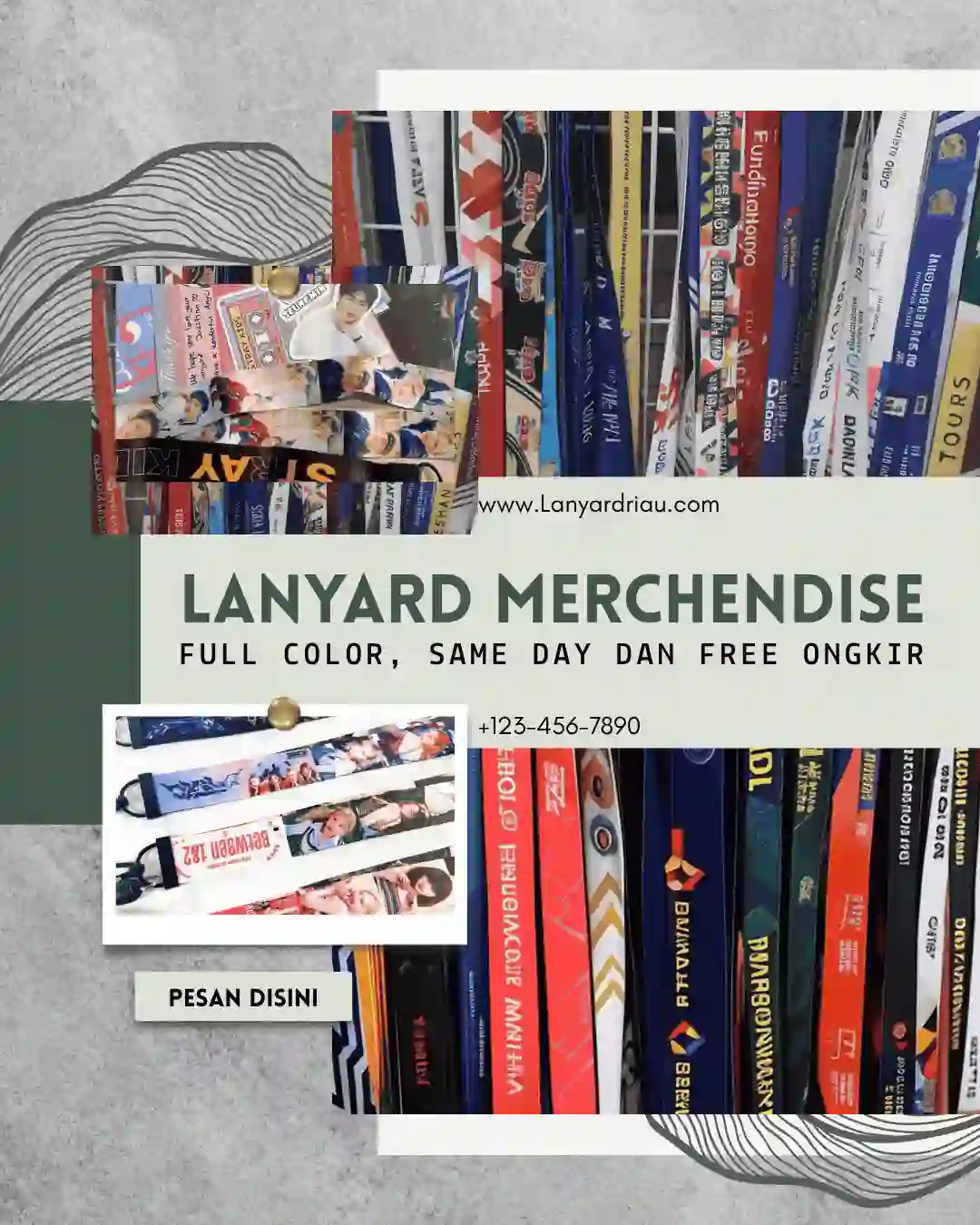 Cetak Lanyard Merchandise di Riau? Ini Rekomendasinya!